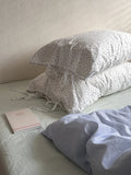 Star Blue Ice een Cotton Striped Bedding Set with Pillowcases Duvet Cover And eet Simple Tied Design for Teen Girls