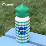 350ml Children's Thermal Water Bottle With Pattern,Double-layer Stainless Steel Drinkware,Gifts,MUG,Student's Sports THERMOS CUP