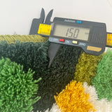 Tufting Moss Rug Fluffy Bedside Living Room Carpet Function Bedroom Floor Green Mat Anti Slip Foot Pad Aesthetic Home Decor