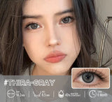 1 Pair Brown color Contact Lenses for Eyes Blue Lenses Gray contact Lenses eye makeup Eye Cosmetics