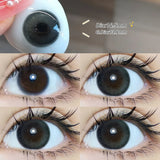 2pcs Gradient Green Contact Lenses Natural Color Pupils Coffee Pearl Lenses Makeup Color Eye Lenses Brown Lens Gray Lens