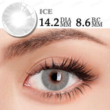 1Pair Color Contact Lenses for Blue Eyes Natural Pupils Green Ice Lenses Eye Color Contact Lens