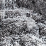 Double Mink Fleece Lamb Fleece Cotton Blanket Coral Fleece Ice Cream Long Hair Blanket Solid Color Simple Sofa Blanket