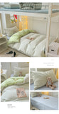 Japan Style Bedding Set Plaid Duvet Cover Set With Sheet Bedroom Decor Skin Friendly King Single Double Bedding Set Home Textile