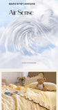 Summer Cooling Quilt Soft Skin-Friendly Air Conditioning Thin Blanket Single/Double Washable Home Textile Princess Wind Style