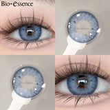 2pcs Natural Color Contact Lenses for Eyes Gray Lenses Colorcon Korean Lenses Yearly Beauty Brown Eye Contacts Lens