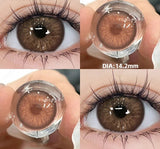 1 Pair Brown Color Series Contact Lenses for Eyes Fashion Natural Lenses High Quality Soft Lens Cosmetics Pupils Yearly