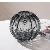 Simulated Cactus Green Glass Vase Hydroponic Flower Pots Decorative Flowers Arrangement Desk Decoration Shape Vases