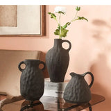 Art Black Spotted Ceramic Vase Flower Pots Decorative Arrangement Desk Decoration Ornaments Crafts Floral Vases