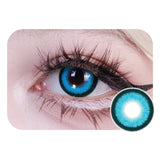 2pcs Graded Color Contact Lenses Halloween Anime Cosplay Softlens 14.2mm