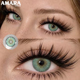 Natural Color Contact Lenses for Eyes Gray Beautiful Pupils Blue SoftLenses Beautiful Pupil Yearly Makeup Green Eye Lenses