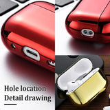 Luxury Plating Headphone Cover For AirPods 4 Pro2 3 2 1 Gen Case Hard PC Shockproof Protective Cases For AirPods Pro 2 2nd Coque