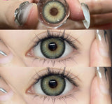 Color Contact Lenses with Container Tweezers Green Color Eye Lenses Blue y2k Colorcon High Quality Brown Natural Lenses
