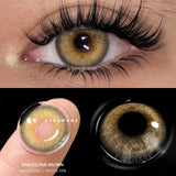 2pcs Green Colored Contact Lenses for Eyes High Quality Soft Eyes Contacts Beautiful Pupil Blue Color Lenses Brown Lenses