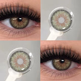 2pcs Colored Contact Lenses K-style for Eyes Prescription High Quality Soft lens  Fast Shipping Yearly Color Lenses