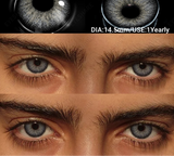 2Pcs Colored Contacts Lenses Natural Blue Gray Beauty Lenses Brown Makeup Lenses Green Eye Contact Yearly Soft Eye Lens