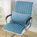 Milk Velvet Integrated Chair Cushion Household Dining Chair Cushion Comfortable Stool Covers for Prolonged Sitting in The Office