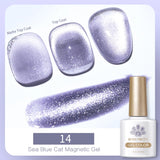 10ml Winter Water Light Cat Magnetic Gel Nail Polish Nail Supplies Vernis Semi Permanent Gel Christmas Xmas Gel