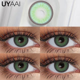 NEW Colored Pupils Makeup Green Contact Lenses Beauty Women Colored Pupils Cosmetic Brown Natural Pupils