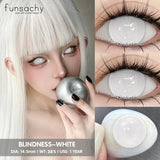 Halloween Makeup Cosplay White Lens Cosplay Contact Lens Beauty Cosmetics Colored Contacts Black Lenses Circle Red Lens