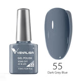 Nail Gel Polish 7.5ml HEMA/TPO FREE Red Sparkle Sequin Gel Nails Beautiful Semi Permanent Soak Off UV LED Gel Polish