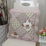 Flower-shaped Cushion Throw Pillows Cotton Fabric Pillows with Cores Cushions Cute Pillows Lumbar Pillows Sofa Pillow Set Square