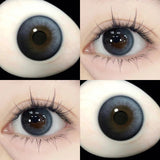 1Pair Blue Lenses Color Contact Lenses for Summer With Diopters Prescription Korean High Quality Lenses Soft Makeup Lens