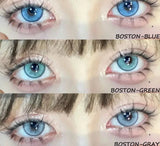  1Pair New Color Contact Lenses for Eyes Cosmetic High Quality Blue Lenses Green Contact Fashion Cosmetic Eye Contacts