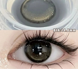 1 Pair Big Eyes Black Lenses 14.5MM Korean Natural Lenses - 0.00 To - 8.00 Diopter Lenses 1 Day Use Beauty Makeup Lens