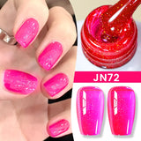 10ml Purple Red Series Gel Nail Polish Winter Dark Purple Nail Art Varnish Semi Permanent Soak Off UV LED Gel