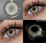 Black Colored Contact Lenses for Eyes 1 Pair Contact Lenses Natural Beauty Color Lens Eyes Yearly Use Fashion Lenses