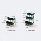 2/3 Layer Fruit Plate Home Snack Dish Creative Candy Dish Modern Dried Fruit Basket Living Room Plastic Cake Stand Snack Plates