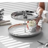 Ceramic Cake Stand Afternoon Tea Dessert Bread Stands Fruit Tray Snack Storage Rack Display Home Tools
