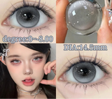 1Pair Natural Eye Color Contact Lenses with Prescription Korean Lenses Beauty Pupils Makeup Contacts High Quality Lenses