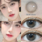Pink Contact Lenses Myopia Color Contact Lenses for Eye with Diopters Natural Grey Brown Eye Color Lenses Blue Lens 2PCS