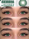 Big Diameter Black Lenses 14.5mm Lenses Colored Contact Lenses for Eyes Big Eye Lenses Natural Look Brown Lenses