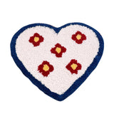 Korean Style Heart Shaped Carpet Bedroom Living Room Sofa Coffee Table Mat Home Bedside Children's Room Window  Pad