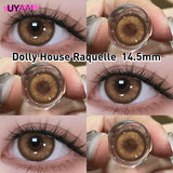 1 Pair Yearly Beauty Fashion Lenses Colored Contact Lenses for Eyes Blue Eyes Lenses Natural  Gray Lens Brown Lens