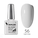 Nail Gel Polish 7.5ml HEMA/TPO FREE Red Sparkle Sequin Gel Nails Beautiful Semi Permanent Soak Off UV LED Gel Polish