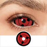 Yearly Use 22mm Full Eye Halloween Contact Lenses For Cosplay Contacts Lens Sharingan Contact Lenses Color Lenses 9.0mm