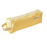 Portable Multi-functional Pencil Case Water-resistant Large Capacity Stationery Bag Handheld Nylon Storage Bag