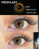 Colored Contact Lenses for Eyes 2Pcs Natural Blue Cosmetic Lenses Beauty Eye Pupilles Yearly Soft Lens