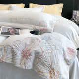 4Pcs Light Luxury Style High-End Milk Velvet Grade A Thickened Coral Fleece Bedding Set Duvet Cover 200x230 220x240 Winter