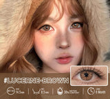 1 Pair Brown color Contact Lenses for Eyes Blue Lenses Gray contact Lenses eye makeup Eye Cosmetics