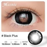 16mm Big Eye Black Super Size Plus Black Lenes Anime Cosplay Cute Color Soft Lenses Halloween Lens Crazy Contact Lenses
