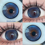 Daily Disposable 10PCS Colored Contact Lenses for Eyes Myopia Lens Beauty Pupils Eye Lenses Fashion Blue Purple Lenses