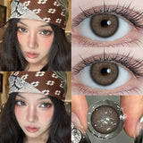 2pcs Natural Colorld Contacts Korean Lenses with Prescription Beauty Pupils Cosmetics Circle Lenses Fast Shipping Yearly