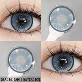 1Pair New Color Contact Lenses for Eyes Purple Lenses Gray Pupils Lens Brown Eye Lens Yearly Cosmetic Blue Eye Contacts