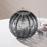Simulated Cactus Green Glass Vase Hydroponic Flower Pots Decorative Flowers Arrangement Desk Decoration Shape Vases