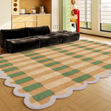 Creative Colorful Special-shaped Living Room Carpet Irregular Sofa Coffee Table Floor Mat Home Bedroom Bedside Soft Plush Rug
